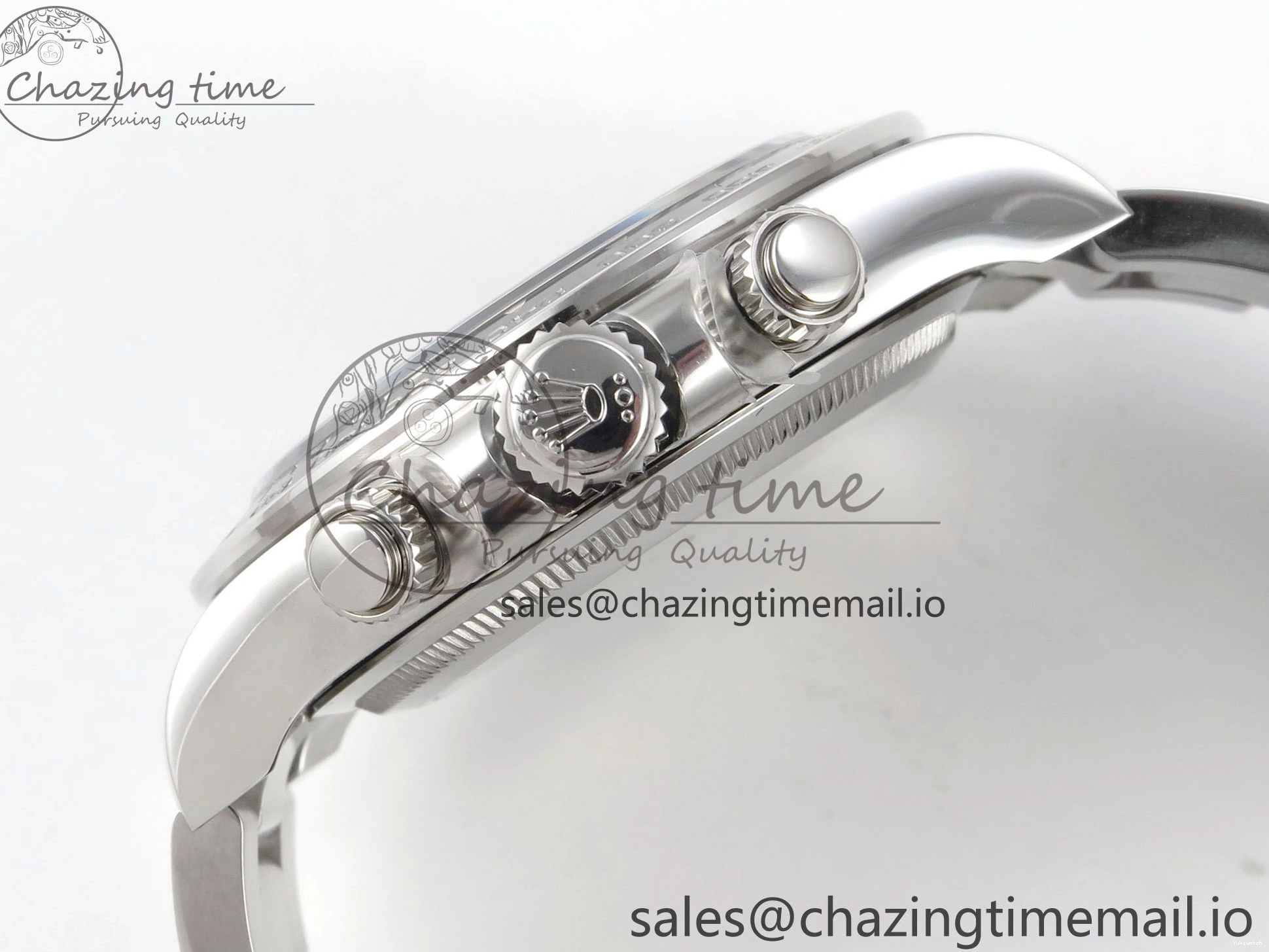 Dial 1:1 Daytona Bracelet Custom on Edition SS PPM4132 904L Le 126529 Modded Best  White Mans CLEAN Custom 0119